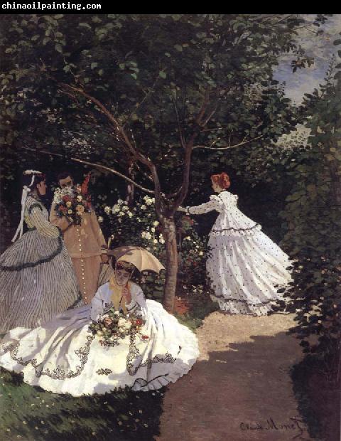 Claude Monet Femmes an Fardin