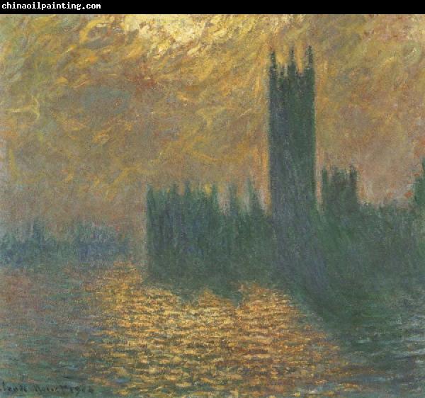 Claude Monet Houses of Parliament,Stormy Sky