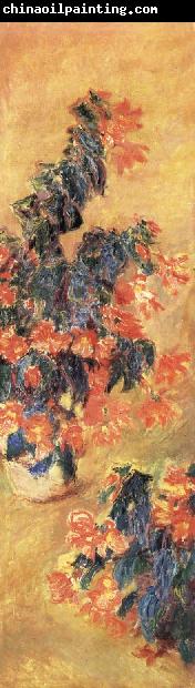 Claude Monet Red Azaleas in a Pot