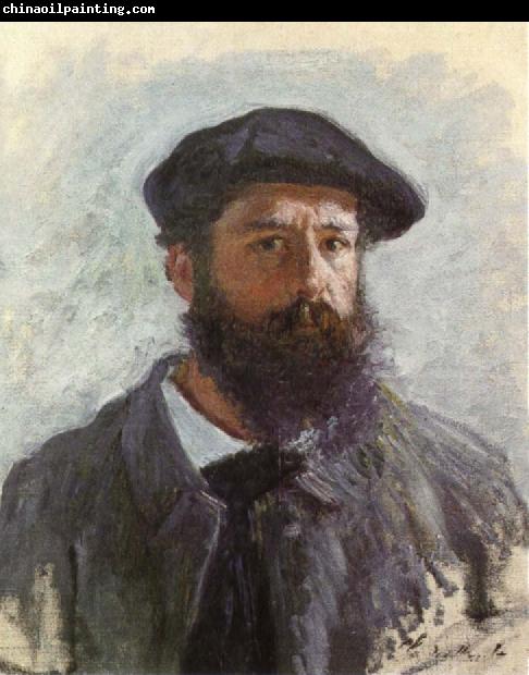 Claude Monet Self-Portrait with a Beret