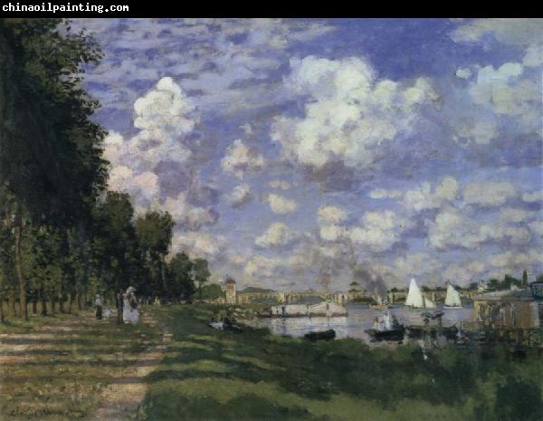 Claude Monet The Marina at Argenteuil