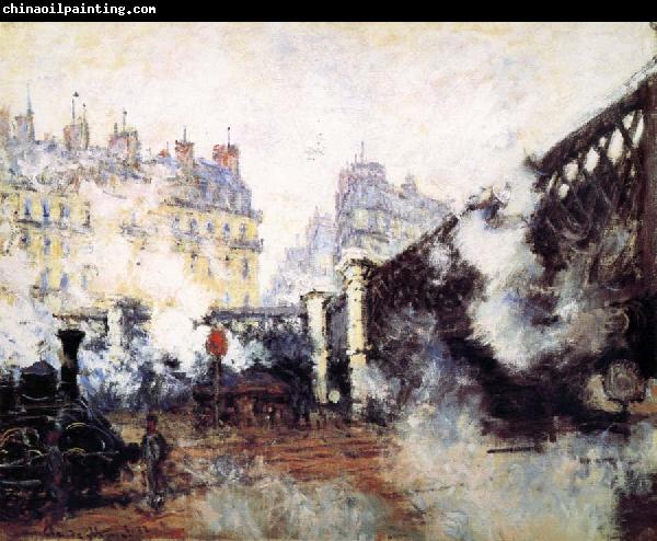 Claude Monet Le Pont de L-Europe,Gare Saint-Lazare