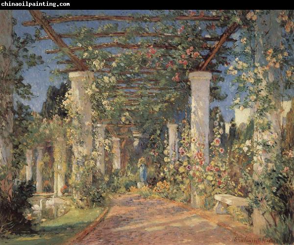 Colin Campbell Cooper Pergola at Samarkand Hotel,Santa Barbara