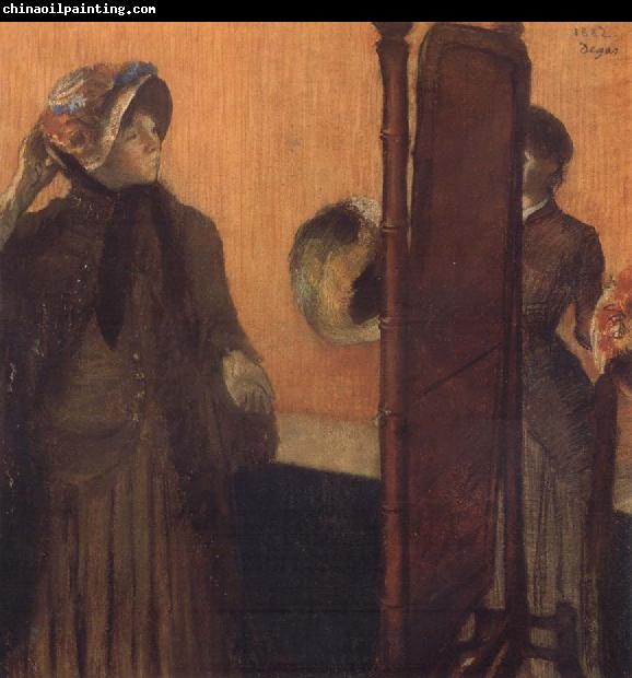 Edgar Degas Cbez la Modiste