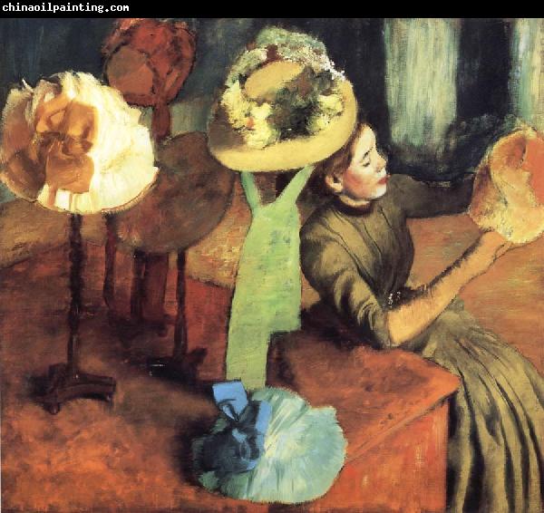 Edgar Degas La Boutique de Mode