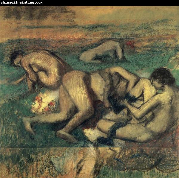 Edgar Degas Baigneuses