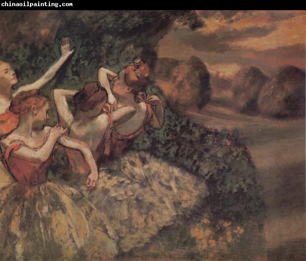 Edgar Degas Quatre Danseuses