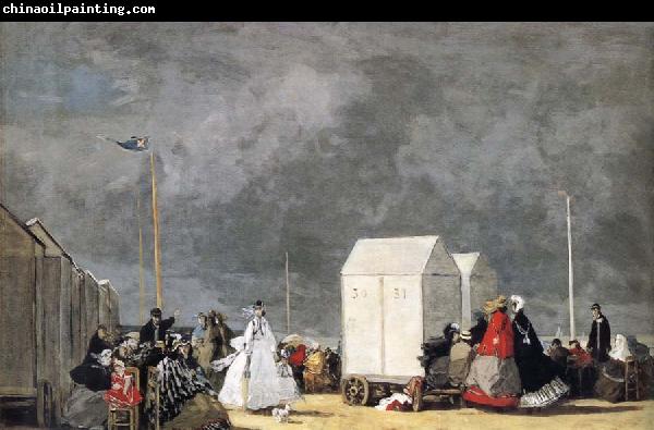 Eugene Boudin Menaces d Orage