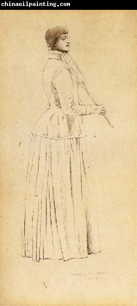 Fernand Khnopff Study For Memories