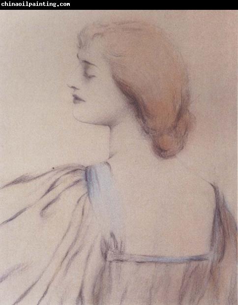 Fernand Khnopff A Shoulder