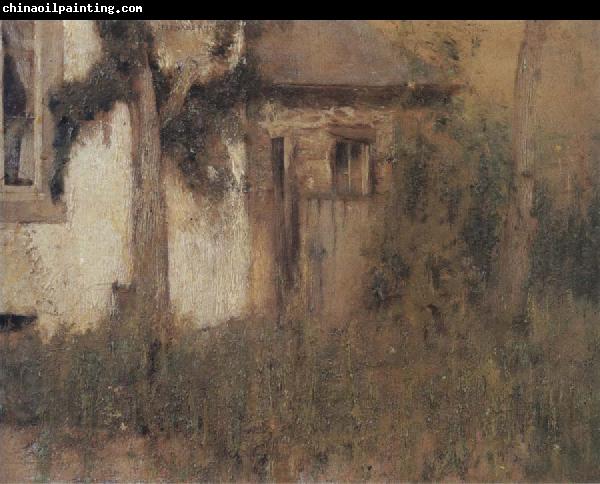 Fernand Khnopff In Fosset The Farmhouse Garden