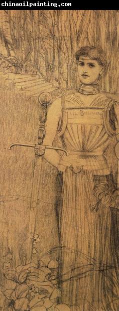 Fernand Khnopff Design for frontispiece for the works of Auguste Villiers de L Isle-d-Adam