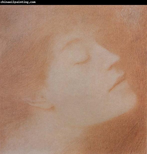 Fernand Khnopff Head of a Woman