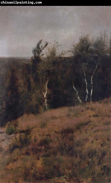 Fernand Khnopff In Fosset,Birches