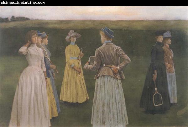 Fernand Khnopff memories Lawn Tennis