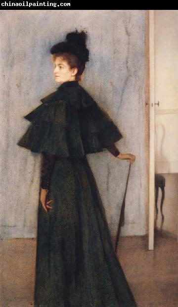 Fernand Khnopff Portrait of Mrs Botte