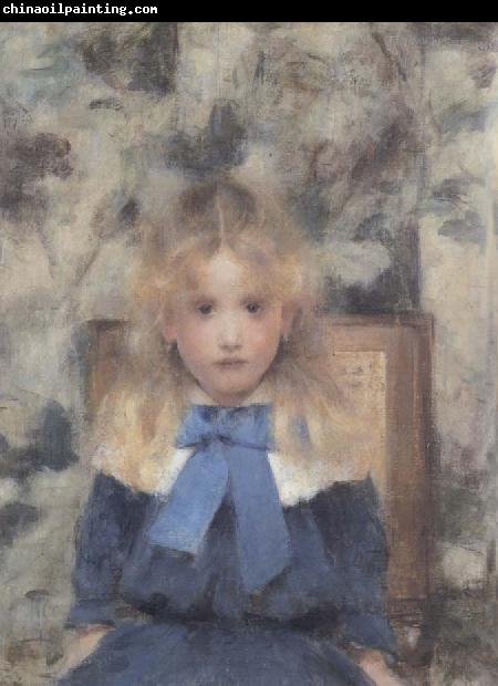 Fernand Khnopff Portrait of Miss Van Der Hecht