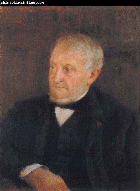 Fernand Khnopff Portrait of Charles Maus