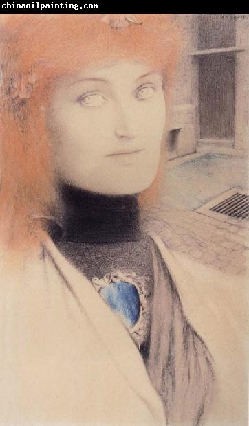 Fernand Khnopff Who Shall Deliver Me