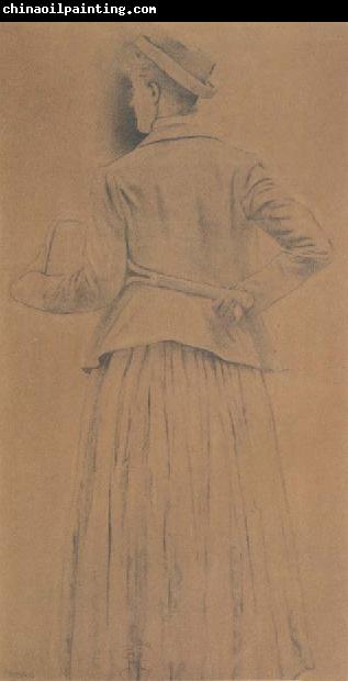 Fernand Khnopff Study For Memories