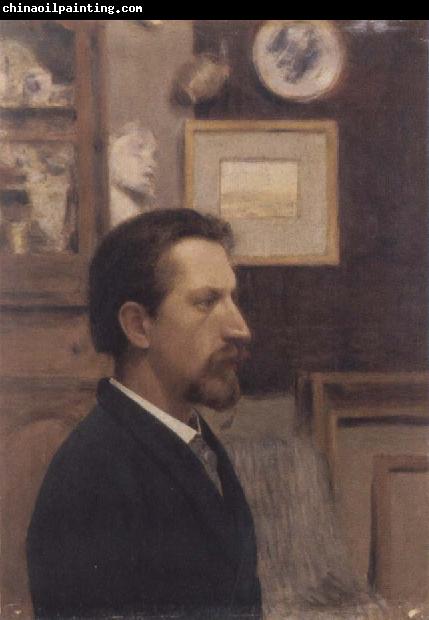 Fernand Khnopff Portrait of a Man