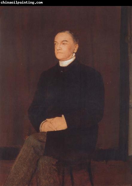 Fernand Khnopff Portrait of Augustinus van Rijckevorsel