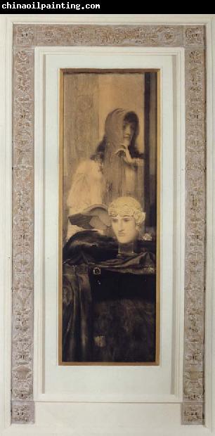 Fernand Khnopff White Black and Gold