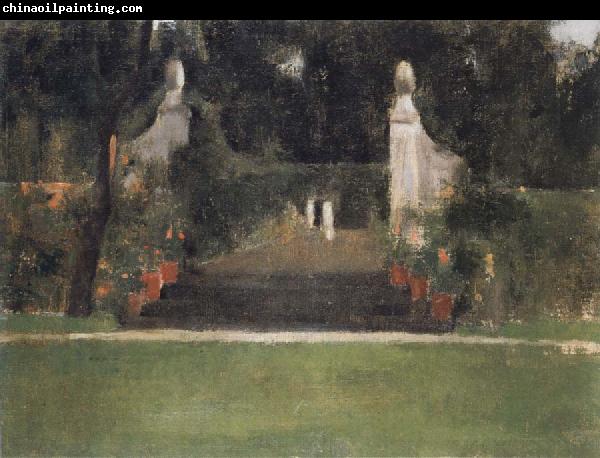 Fernand Khnopff The Garden in Famelettes