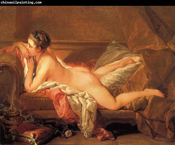 Francois Boucher Reclining Gril