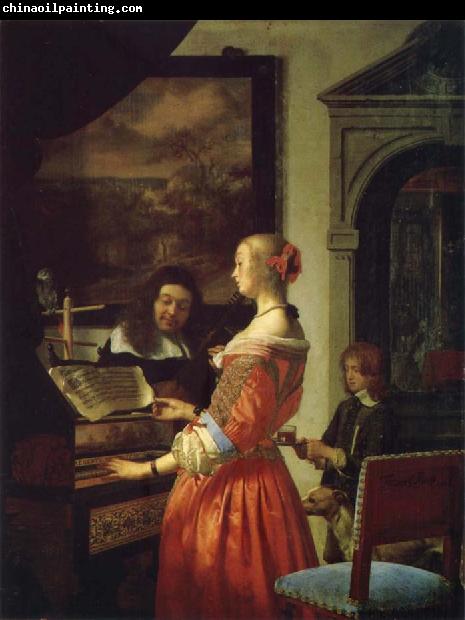 Frans van mieris the elder The Duet