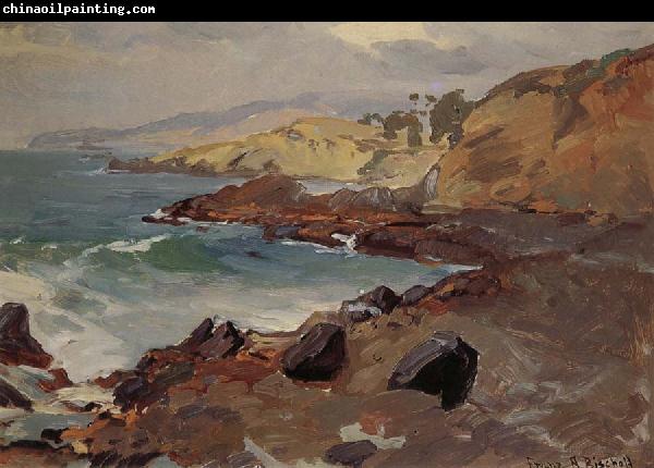 Franz Bischoff Untitled Coastal Seascape