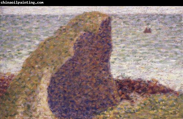 Georges Seurat Study for Le Bec du Hoc,Grandcampe