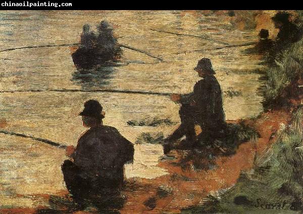 Georges Seurat Fisherman