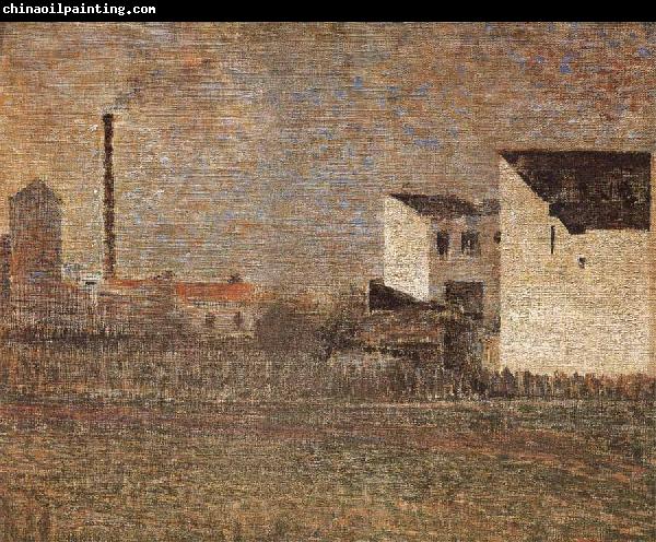 Georges Seurat Suburb