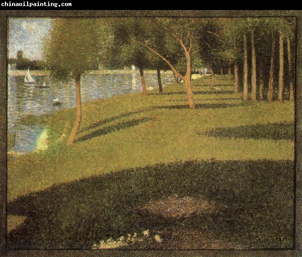 Georges Seurat The Grand Jatte of Landscape