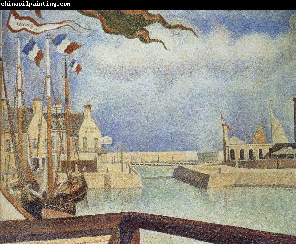 Georges Seurat The Sunday of Port en bessin