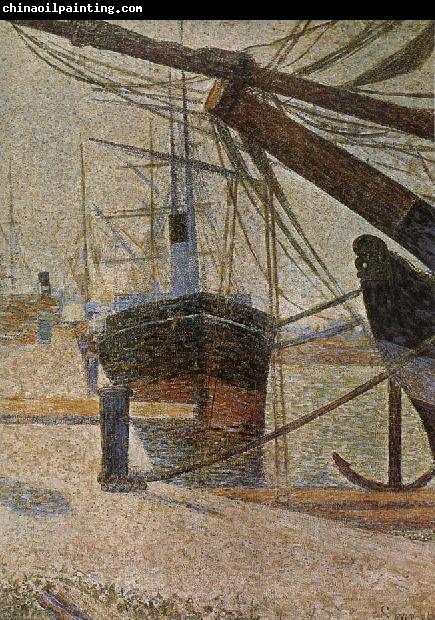 Georges Seurat The Dock of Corner