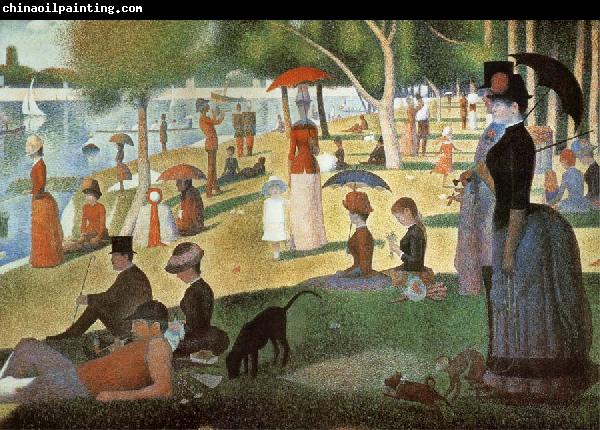 Georges Seurat The Grand Jatte of Sunday afternoon