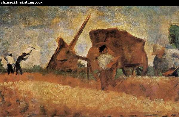 Georges Seurat Excavation Worker