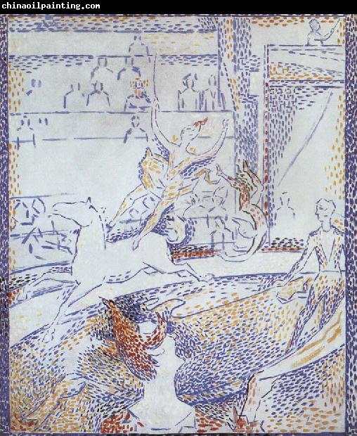 Georges Seurat Study for Circus