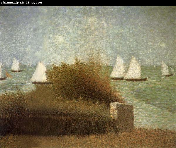 Georges Seurat The Sail boat