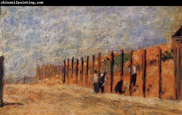 Georges Seurat Piling Farmer