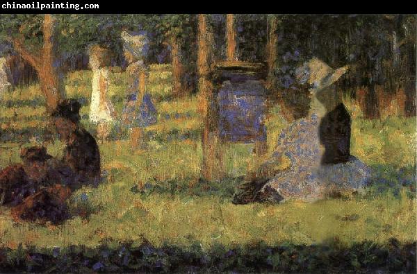 Georges Seurat The Grand Jatte of Sunday afternoon