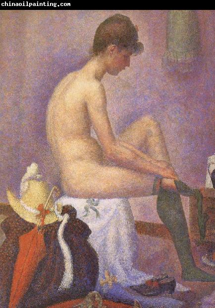 Georges Seurat The Post of Woman