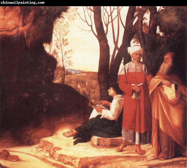 Giorgione Die drei Philosophen