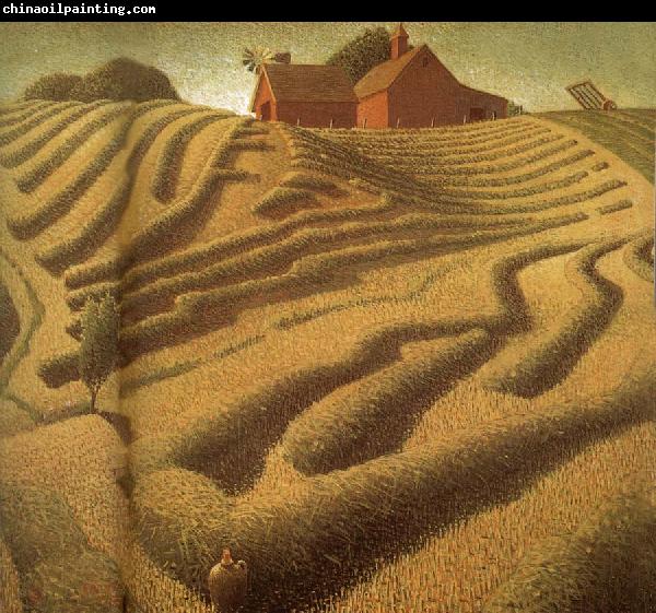 Grant Wood Make into Hay