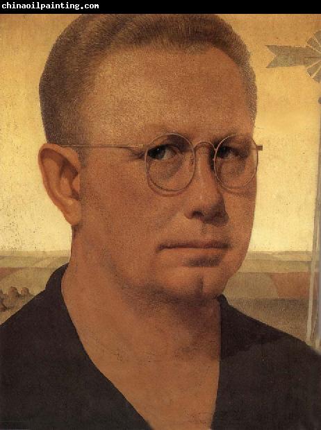 Grant Wood Self-Portrait