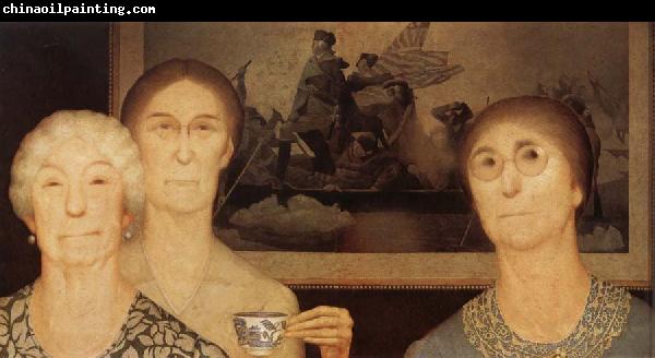 Grant Wood Daughter of Revolution