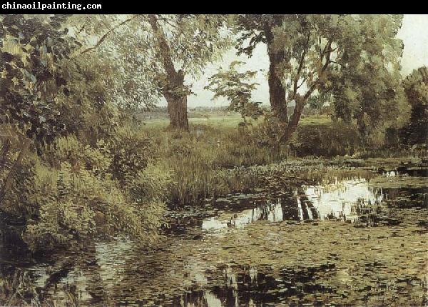 Isaac Levitan Overgrown Pond