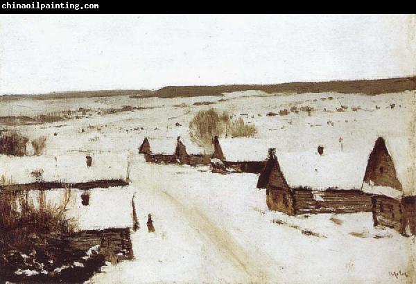 Isaac Levitan Village,Winter